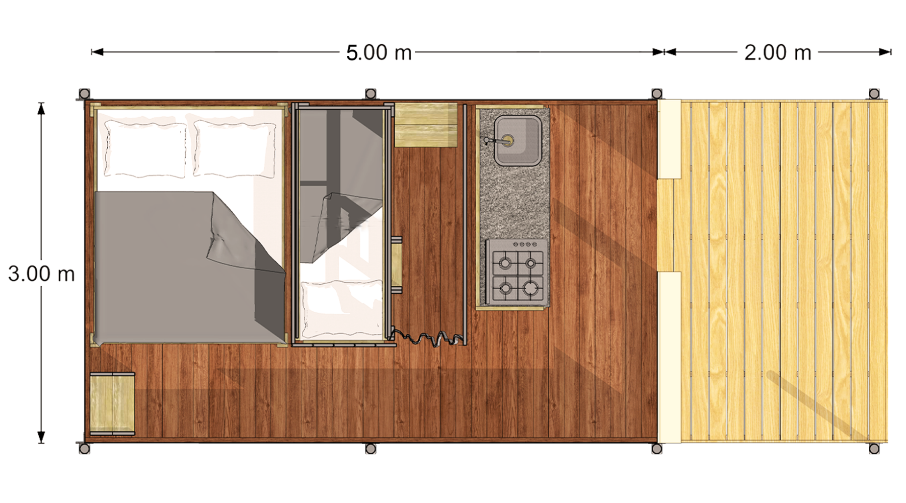 Plan au sol Junior 15